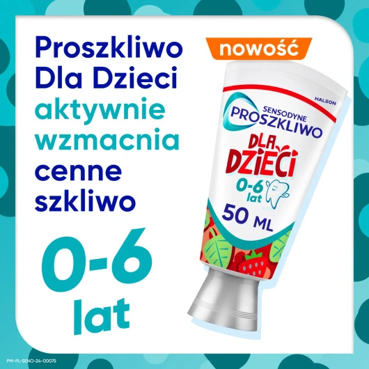 Sensodyne ProSzkliwo dla dzieci w wieku 0-6 lat, 50 ml