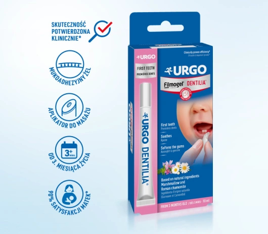  Urgo Dentilia na bolesne ząbkowanie, 10 ml