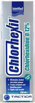 CHLORHEXIL Płyn do płukania jamy ustnej, 250ml