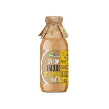 Syrop imbir cytryna miód, 300 ml