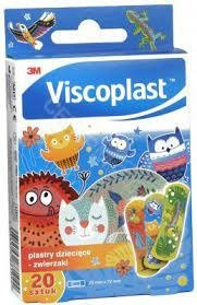 VISCOPLAST ZWIERZAKI plastry x 20 sztuk