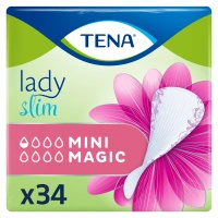 Tena Lady Slim Mini Magic Wkładki, 34 sztuki