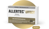 Allertec Effect 20 mg, 20 tabletek