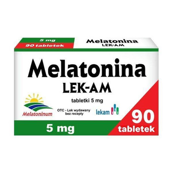 Melatonina LEK-AM 5 mg - 90 tabletek