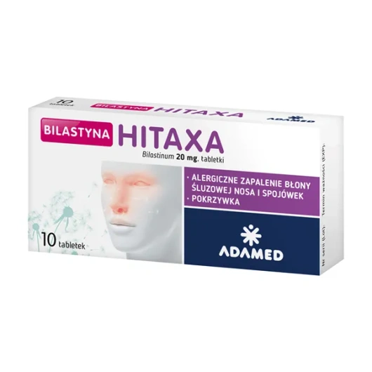 Bilastyna Hitaxa, 20 mg, 20 tabletek