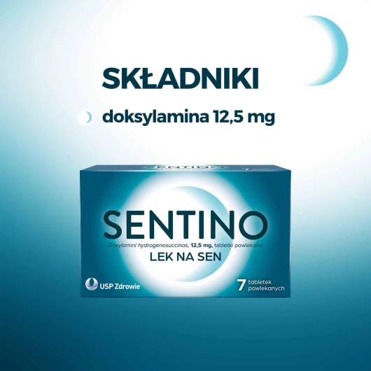 Sentino tabletki powlekane, 12,5mg x 7 sztuk 