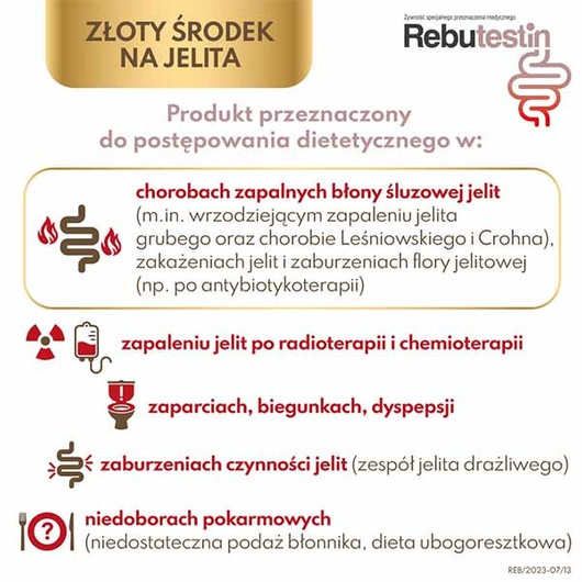 Rebutestin, 170 mg maślanu sodu, 60 kapsułek