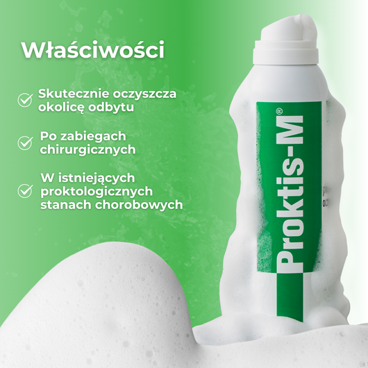 Proktis-M Pianka oczyszczająca, 150 ml