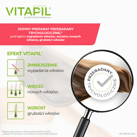 VITAPIL® klasyczna formuła kapsułki 60 sztuk