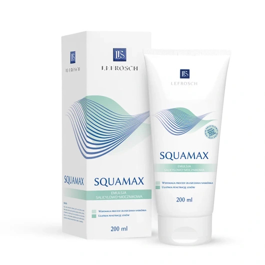 Squamax Emulsja salicylowo-mocznikowa, 200 ml
