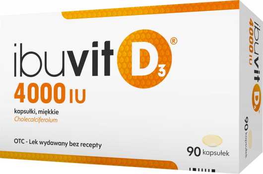 IBUVIT D3 4000 IU, 90 kapsułek 