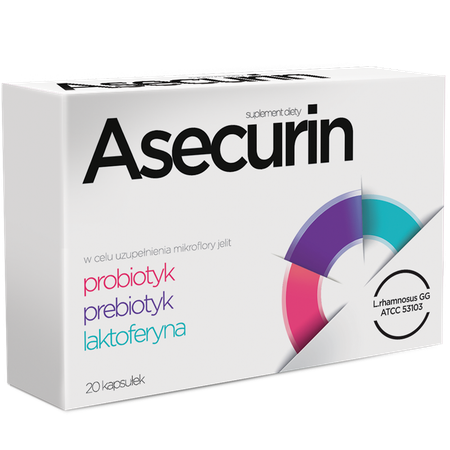 Asecurin, 20 kapsułek