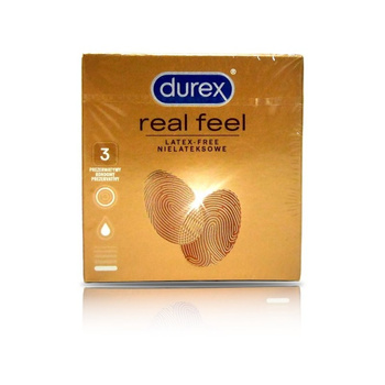 DUREX REAL FEEL prezerwatywy x 3 sztuki