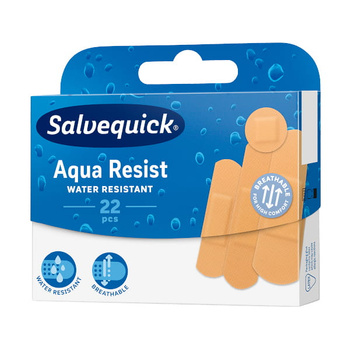 Plaster SALVEQUICK Aqua Resist, 22 sztuki