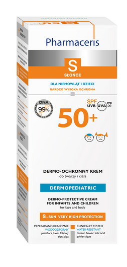 PHARMACERIS S krem SPF50+ dla DZIECI 125ml