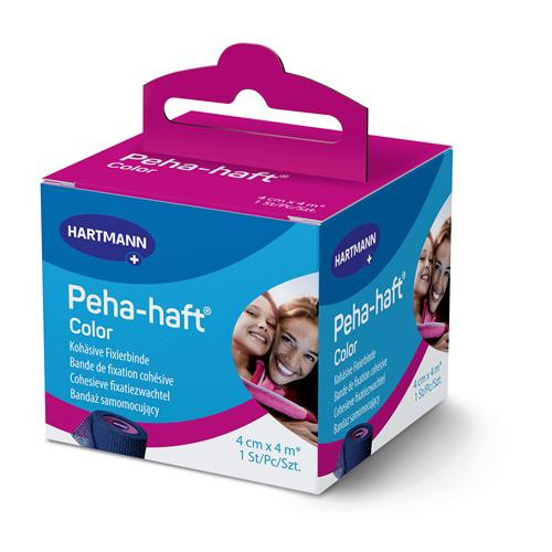 Opaska elastyczna PEHA-HAFT COLOR Blue 4cmx4m, 1 sztuka 