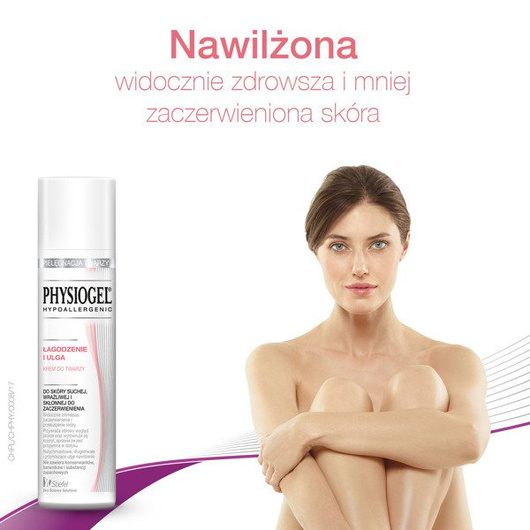 PHYSIOGEL ŁAGODZENIE I ULGA Krem do twarzy, 40ml