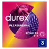 Durex Pleasuremax Prezerwatywy z wypustkami i prążkami, 3 sztuki
