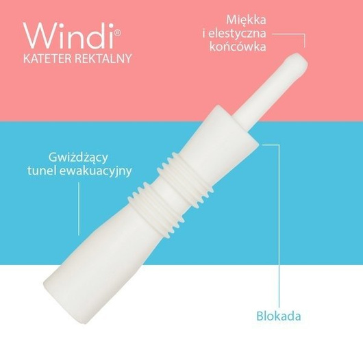 WINDI Kateter rektalny x 10 sztuk