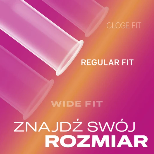 Durex Pleasuremax Prezerwatywy z wypustkami i prążkami, 3 sztuki