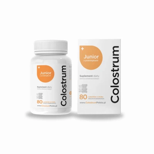 Colostrum Junior, 80 tabletek do ssania