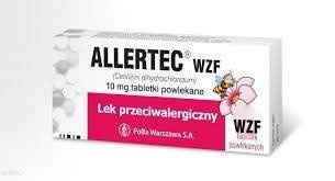 ALLERTEC WZF x 10 tabletek powlekanych