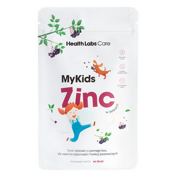 Health Labs MyKids Zinc żelki,  60 sztuk