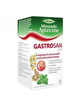 GASTROSAN FIX zioła do zaparzania x 20 saszetek