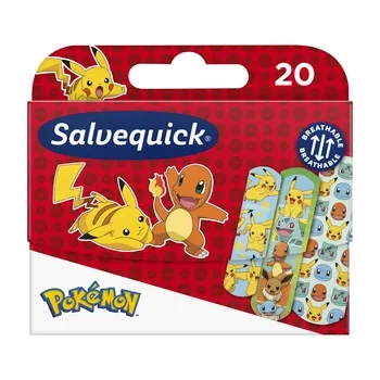 Plastry SALVEQUICK Pokemon, 20 sztuka