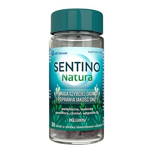 SENTINO Natura żelki, 30 sztuk DATA WAŻNOŚCI 24/10/2025