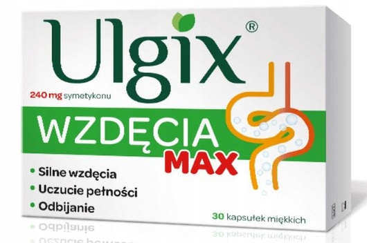 ULGIX WZDĘCIA MAX 240 mg x 30 kapsułek miękkich 