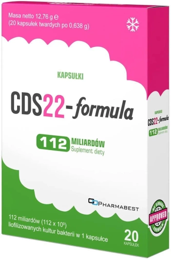 CDS22-Formula 112 mld, 20 kapsułek TYLKO DO ODBIORU OSOBISTEGO