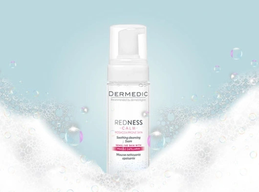 DERMEDIC REDNESS CALM Kojąca pianka oczyszczająca, 150ml