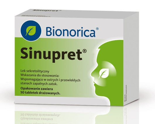 SINUPRET  50 drażetek