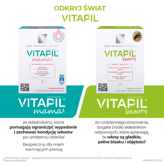 VITAPIL® klasyczna formuła kapsułki 60 sztuk