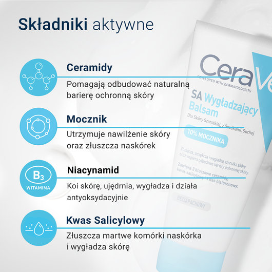 CeraVe SA Balsam wygładzający, 177ml