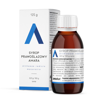 Amara Syrop Prawoślazowy 5%, 125 g