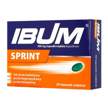 IBUM Sprint 200 mg, 30 kapsułek miękkich