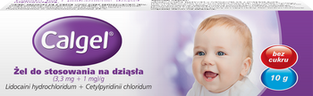 CALGEL żel do stosowania na dziąsła 10 g