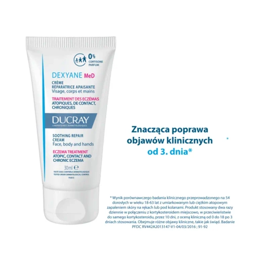 Ducray Dexyane Med Krem kojąco-regenerujący, 30 ml