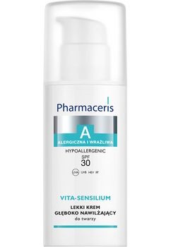 Pharmaceris A Vita-Sensilium Lekki krem głęboko nawilżający SPF 30, 50 ml