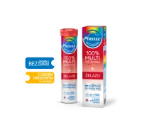 PLUSSSZ 100% MULTIWITAMINA + ŻELAZO x 20 tabletek musujących