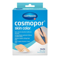 Cosmopor Skin color Opatrunek na ranę w kolorze skóry 10 cm x 8 cm, 5 sztuk