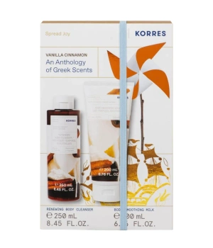 Korres Spread Joy Vanilla Cinnamon Zestaw kosmetyków do ciała