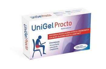 UniGel Procto Czopki, 10 sztuk