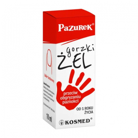 Gorzki Pazurek Żel przeciw obgryzaniu paznokci, 10ml