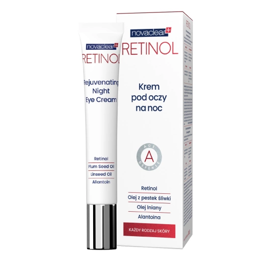 Novaclear Retinol Krem pod oczy na noc, 15 ml