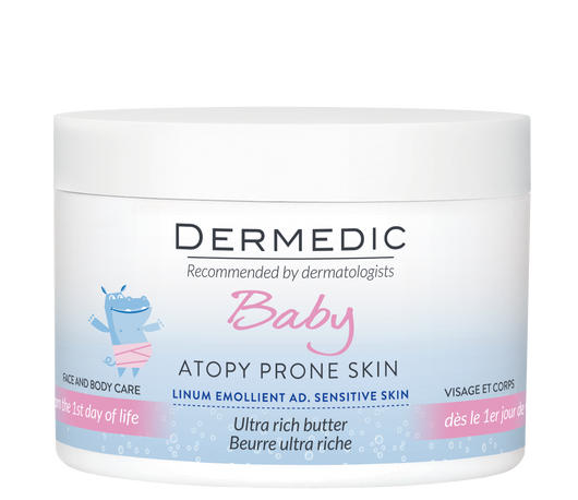 DERMEDIC LINUM EMOLIENT BABY Masło, 225g