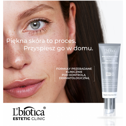 L’biotica Estetic Clinic MULTI Protection Krem na dzień SPF 50, 35 ml