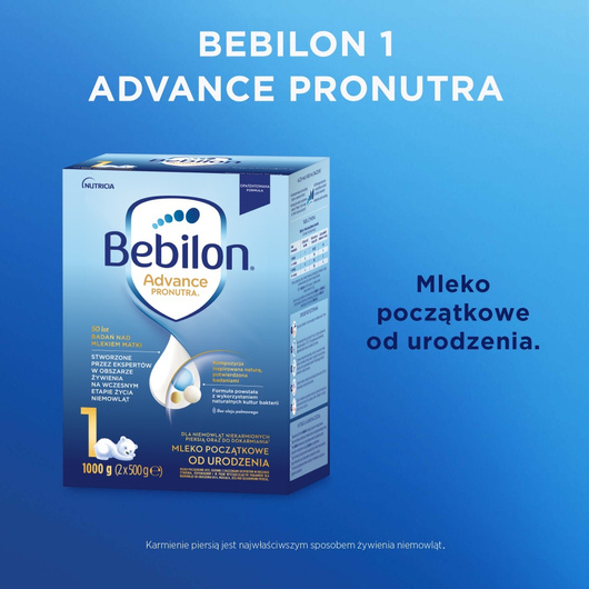 Bebilon 1 Advance Pronutra, 1000g